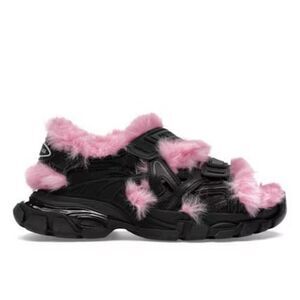 Balenciaga contrast-strap sandals